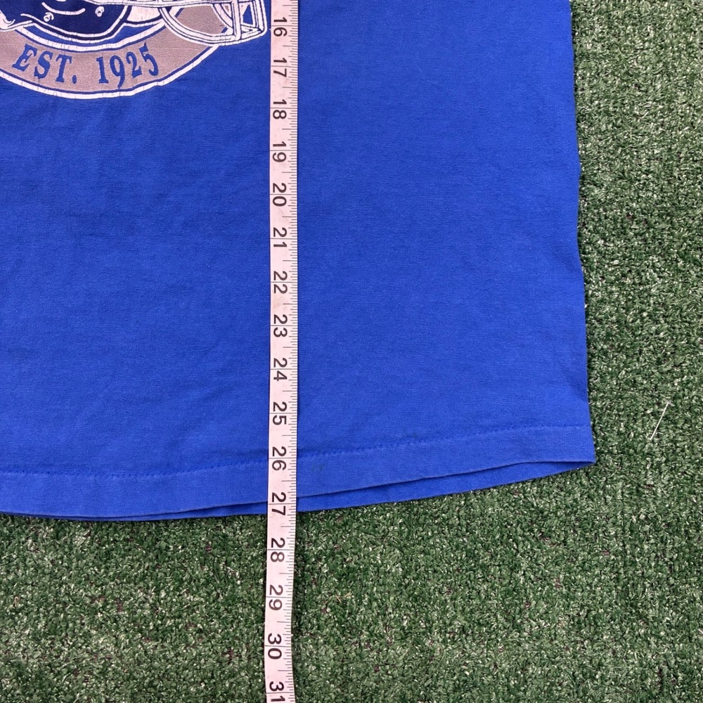 Vintage 90s Trench Ultra NFL New York Giants Graphic T-shirt - Picture 6 of 6